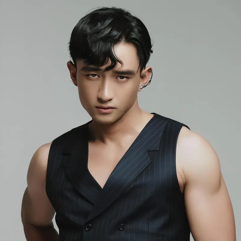 Hình ảnh Á vương Hữu Vi nổi bật trong bộ suit sang trọng Hình ảnh Á vương Hữu Vi nổi bật trong bộ suit sang trọng