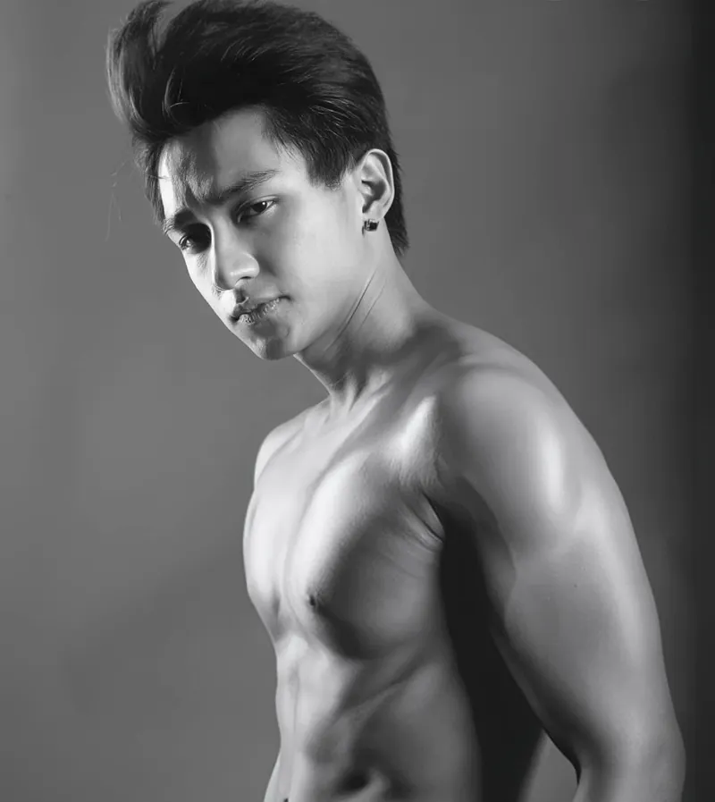 Hình ảnh Á vương Hữu Vi rạng rỡ tại buổi họp báo Hình ảnh Á vương Hữu Vi rạng rỡ tại buổi họp báo