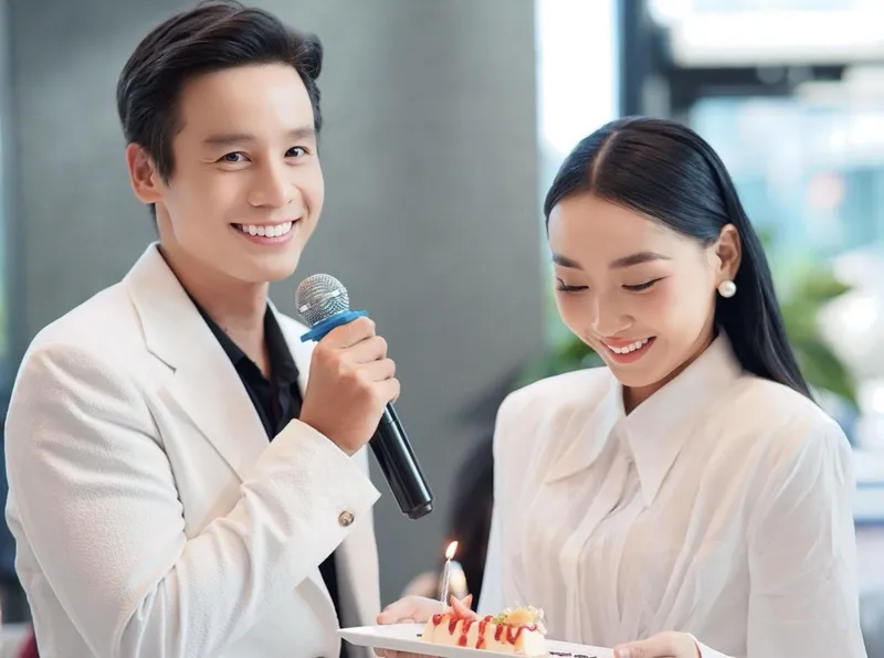 Nam vương Cao Xuân Tài với phong thái tự nhiên Nam vương Cao Xuân Tài với phong thái tự nhiên