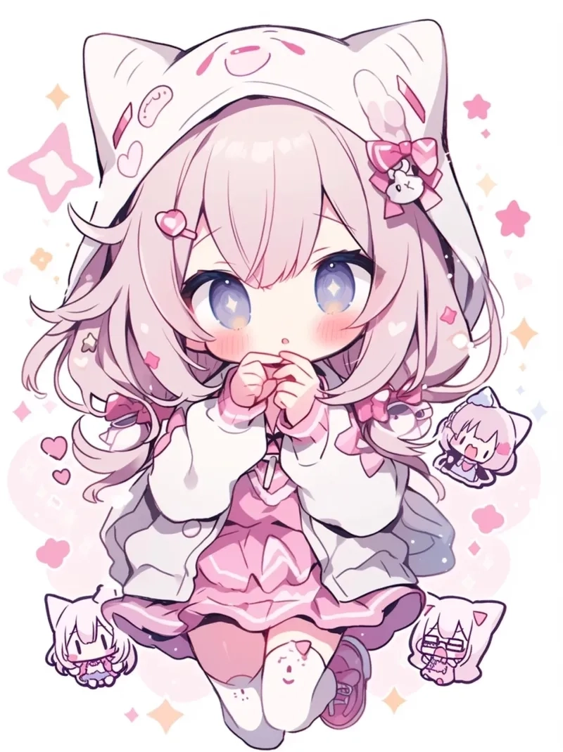 Chiêm ngưỡng ngay bộ anime chibi dễ thương