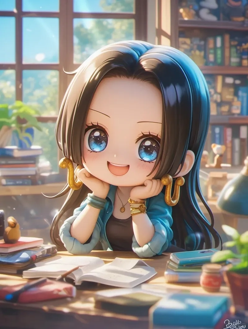Tổng hợp hình dễ vẽ anime dễ thương đơn giản