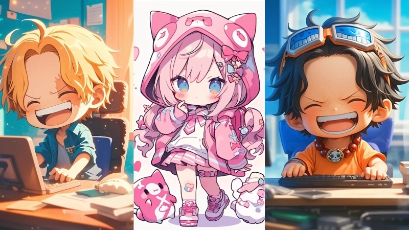 Ảnh anime chibi cute là gì khiến dân mạng mê mẩn