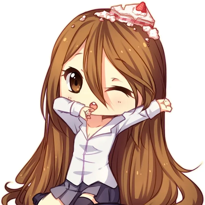 Bộ siêu tập ảnh chibi cute avatar ảnh cute ngộ nghĩnh dễ thương
