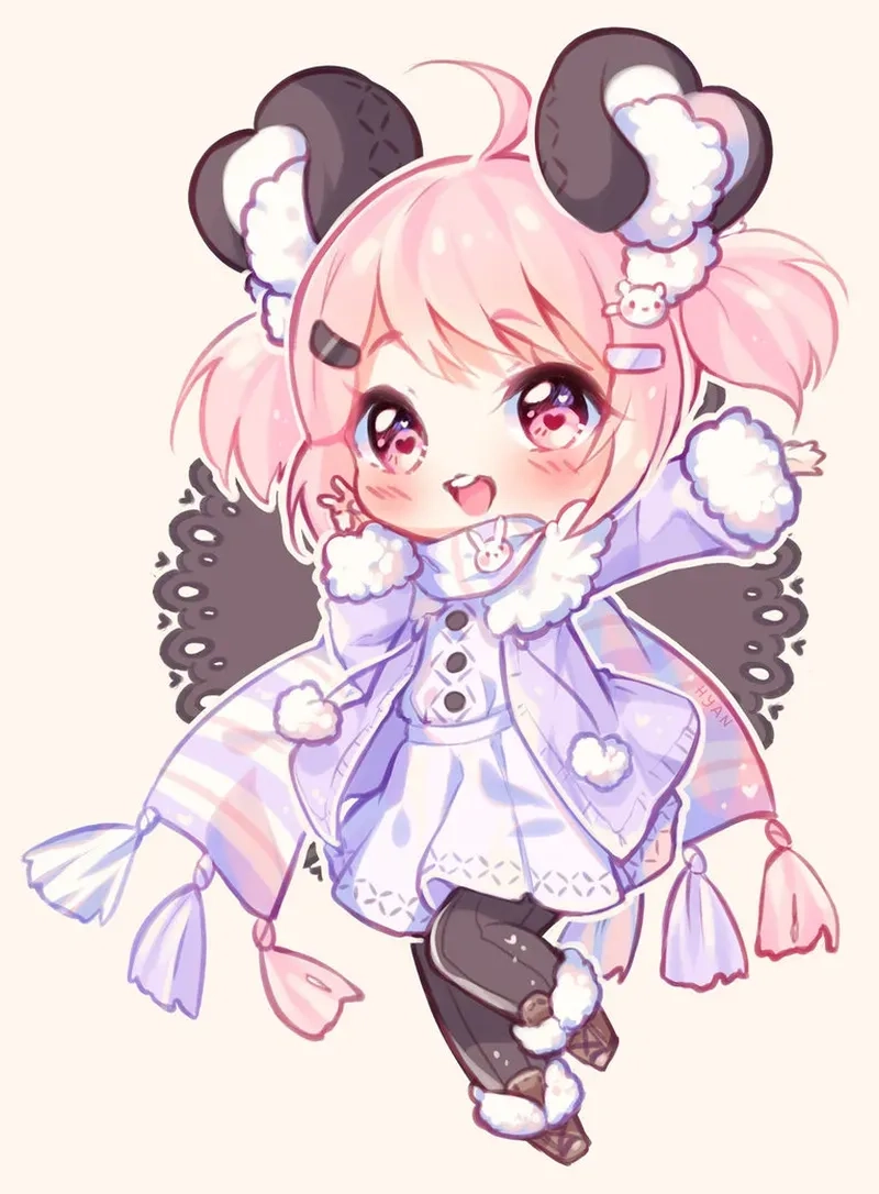 Tải về bộ avatar chibi hình cute ngộ nghĩnh đáng yêu