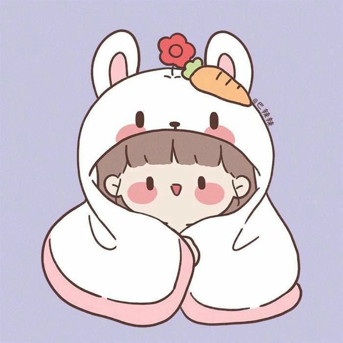 Khám phá ngay chibi con thỏ cute dễ thương