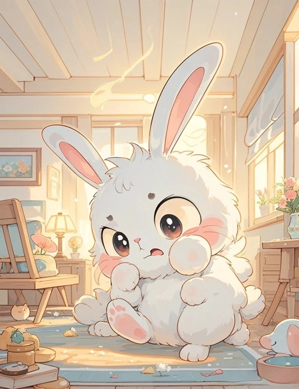 Ngắm nhìn chibi vẽ con thỏ cute đẹp nhất