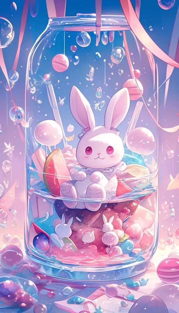 Tuyển tập chibi thỏ cute dễ thương nhất