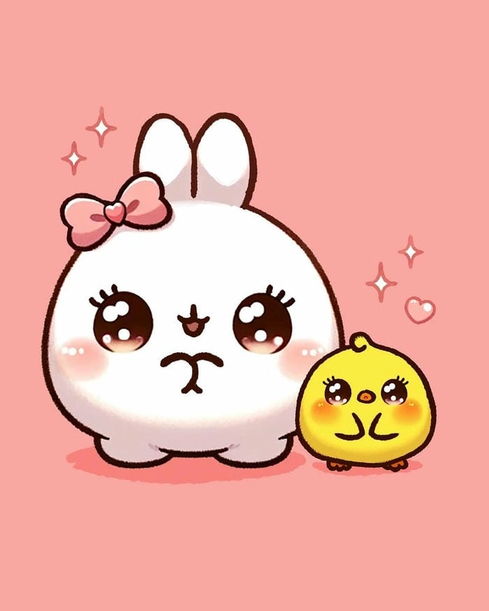 Tham khảo ngay chibi vẽ con thỏ cute dễ thương