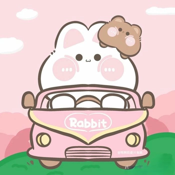 Ngắm nhìn dễ thương cute thỏ chibi cực yêu