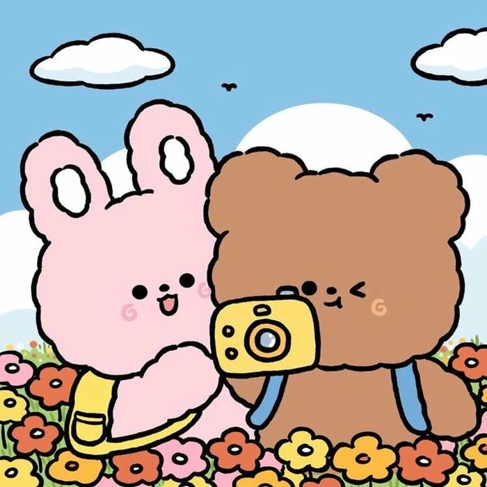 Tải ngay hình con thỏ chibi đáng yêu