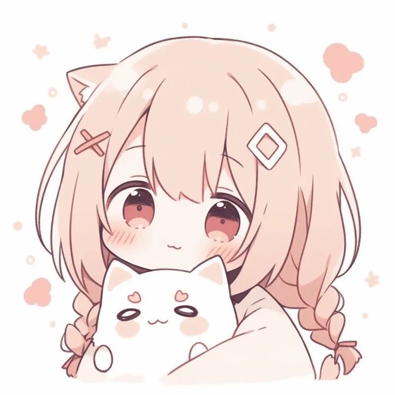 Tuyển chọn đẹp nhất ảnh anime nữ cute chibi