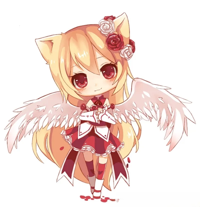 Ngắm nhìn ngay hình anime cute chibi nữ