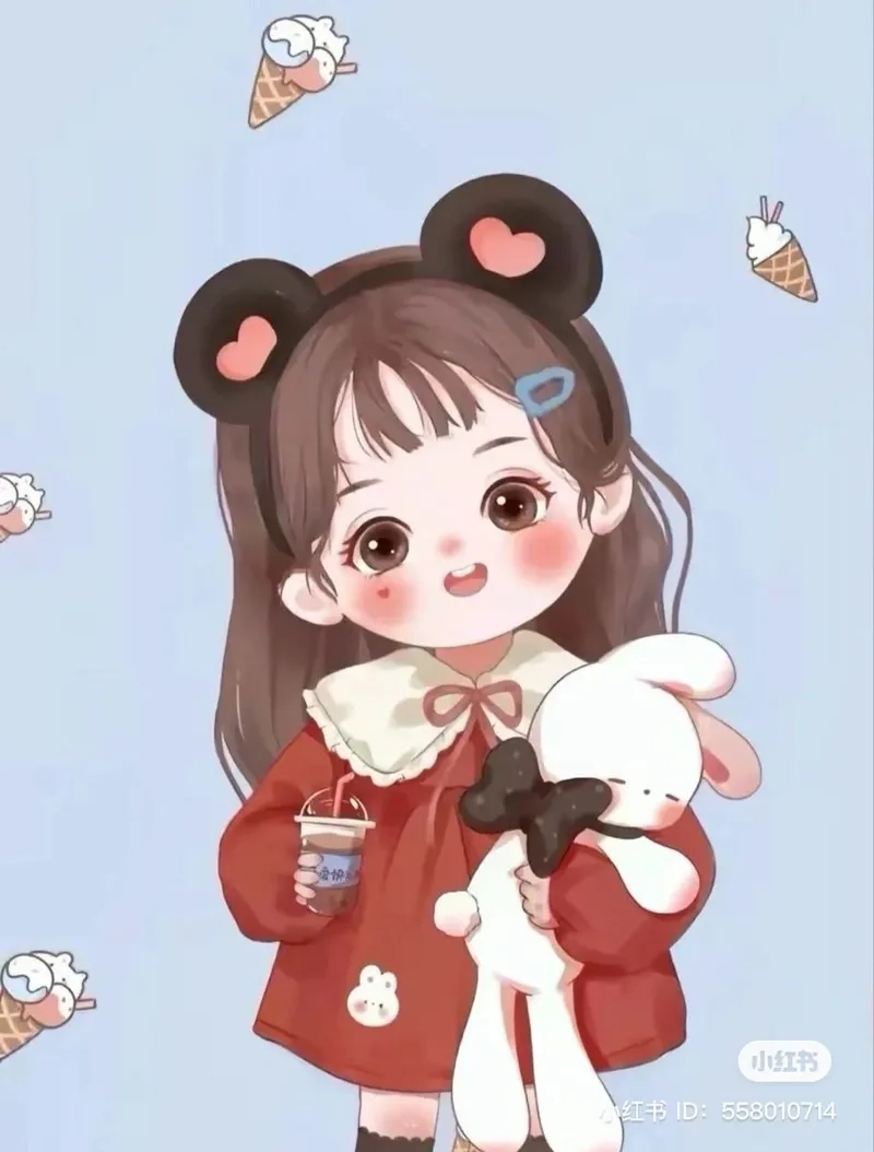 Bộ ảnh cực dễ thương ảnh anime nữ siêu cute