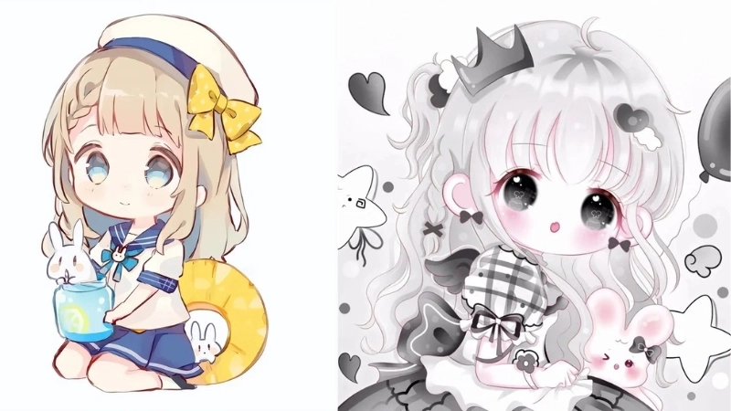 Ảnh anime nữ chibi cute là gì mà gây sốt cộng đồng mạng