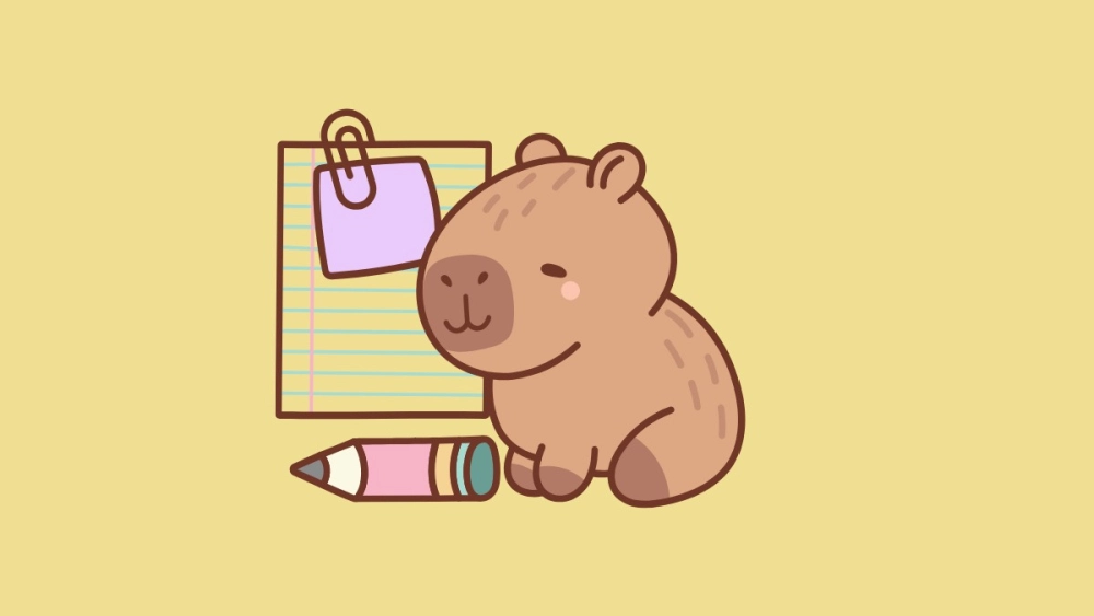 Thể hiện gu riêng qua avatar chibi cute chibi cute avatar vẽ capybara