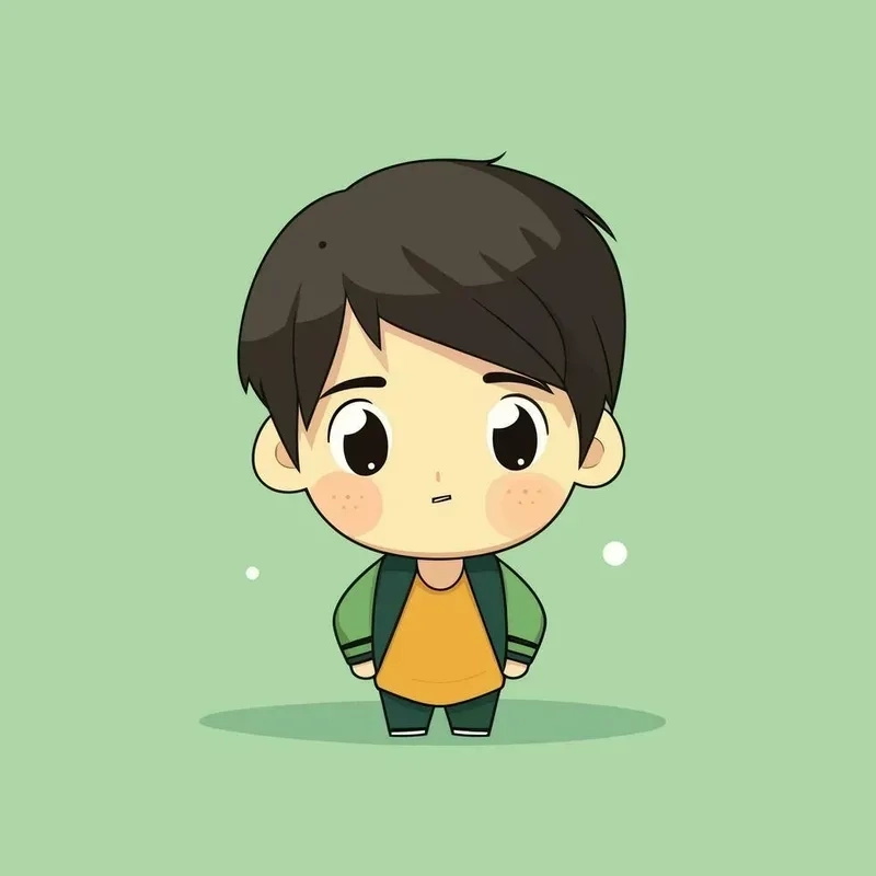 Thử ngay avatar nam cute chibi đáng yêu