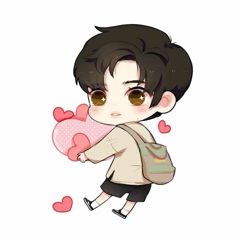Cặp đôi hoàn hảo với avatar đôi avatar cute anime chibi boy