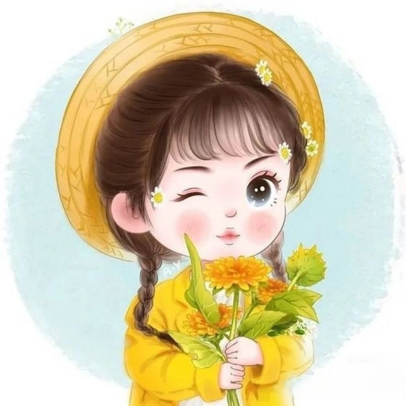 Tải ngay chibi cute girl avatar ảnh anime