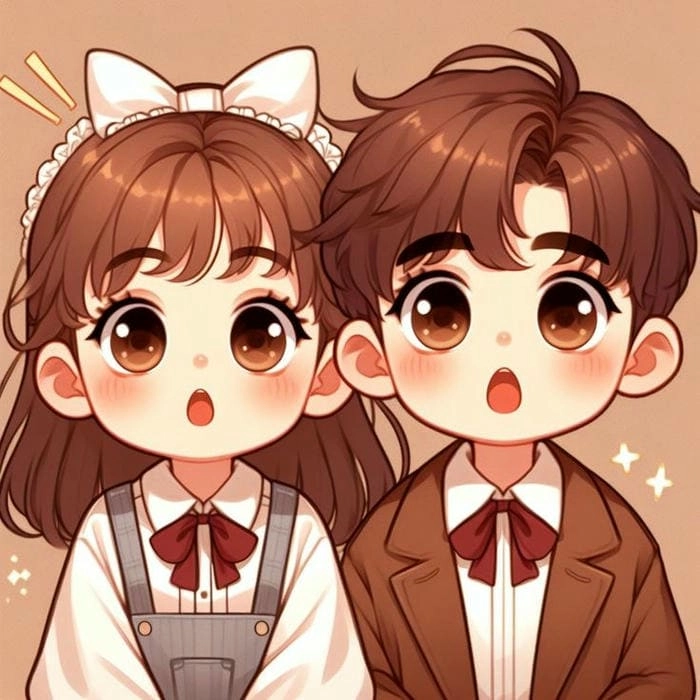 Thể hiện tình bạn với chibi avatar đôi bff cute
