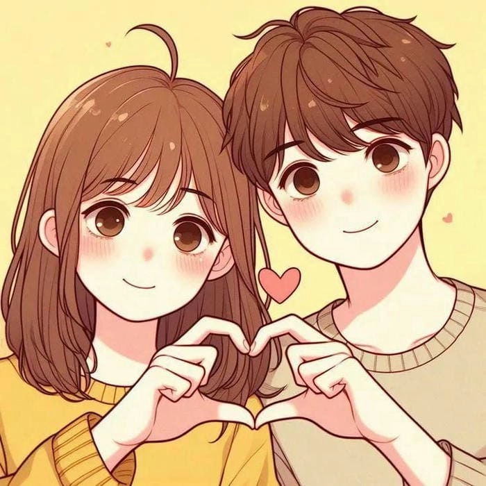 Tổng hợp hot trend ảnh anime chibi avatar cute đôi