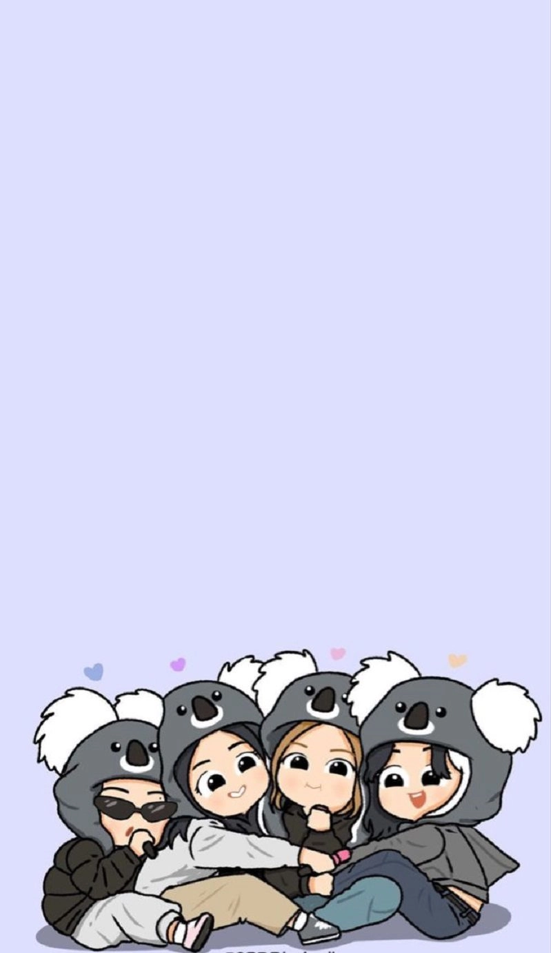 Khám phá bộ ảnh blackpink cute chibi