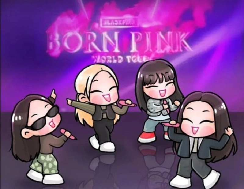 Tuyển tập hình nền black pink chibi cute