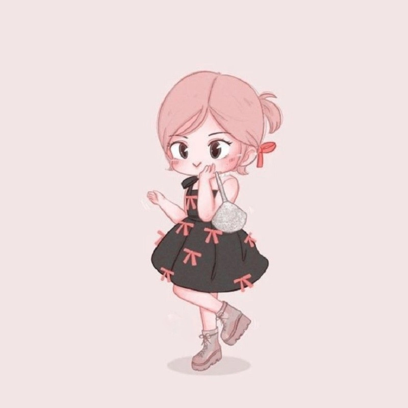 Độc đáo và lạ mắt chibi black pink