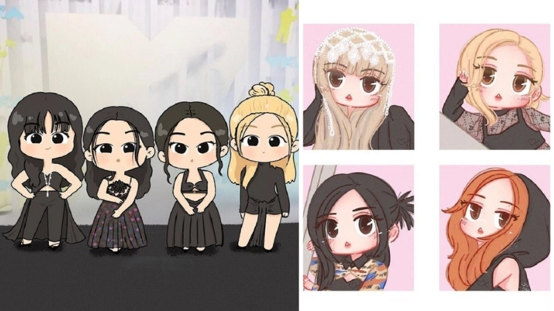 Ý nghĩa ảnh Blackpink cute chibi là gì?