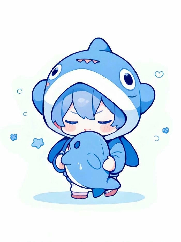 Thỏa sức sáng tạo với hình cá chibi cute