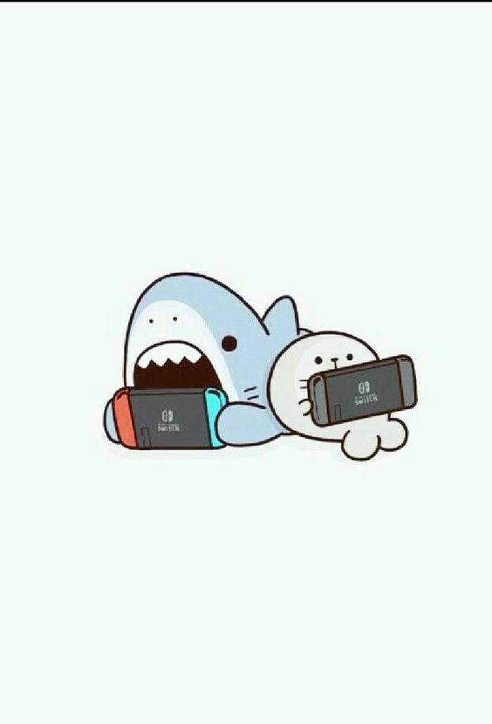 Cách vẽ con cá mập chibi cực đơn giản