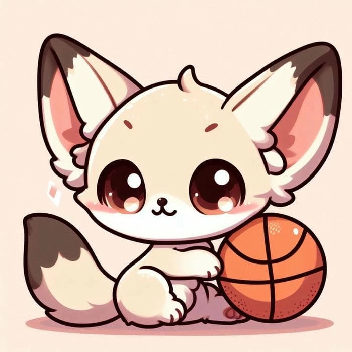 Bộ sưu tập siêu xinh hình con cáo chibi