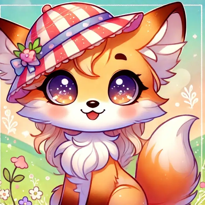 Khám phá ngay bộ hình con cáo chibi ấn tượng