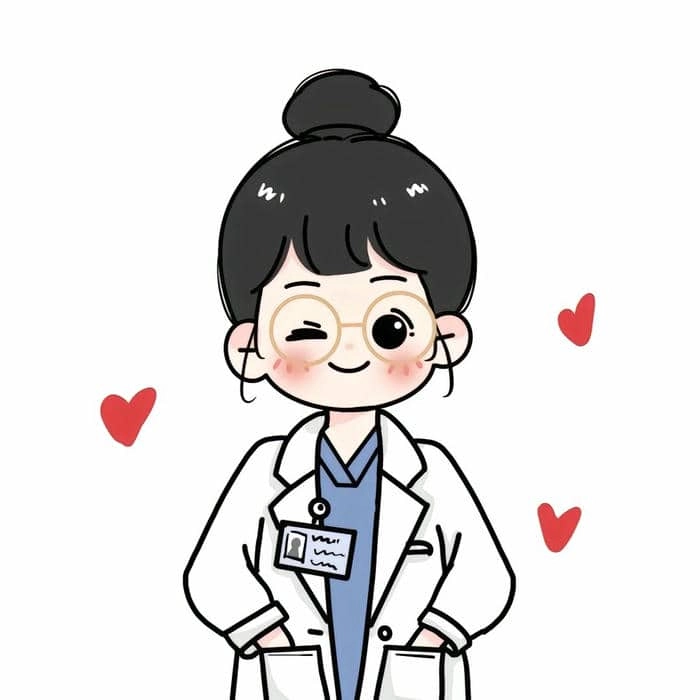Tham khảo ngay hình slide bác sĩ chibi đẹp mắt