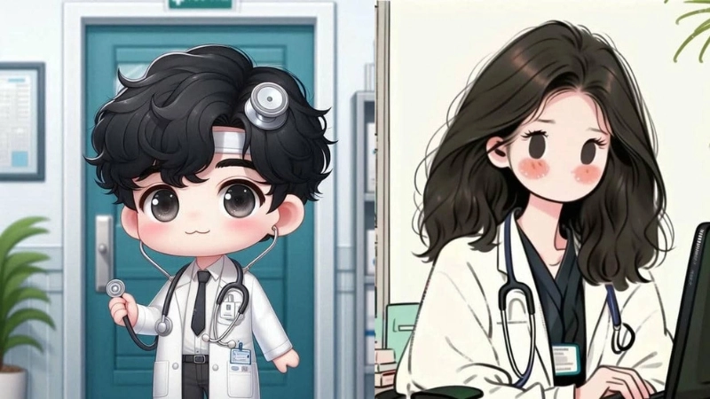 Ý nghĩa của hình ảnh chibi bác sĩ