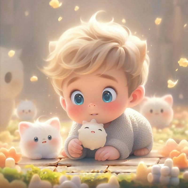 Khám phá ngay hình chibi ghép mặt cho bé trai