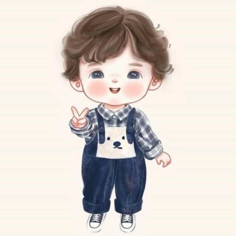 Gợi ý đáng yêu về hình chibi bé trai