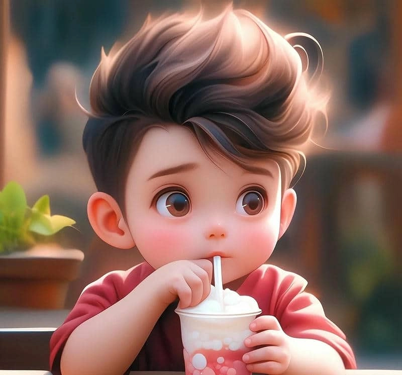 Sưu tầm ngay bộ ảnh chibi bé trai
