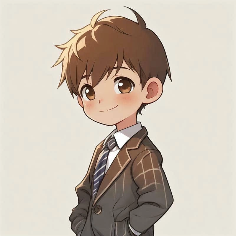 Tham khảo ngay bộ hình vẽ chibi bé trai