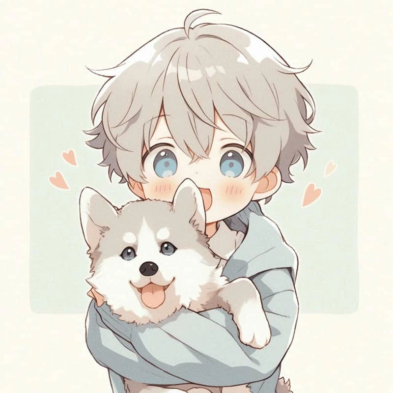 Tải về ngay file vector chibi bé trai