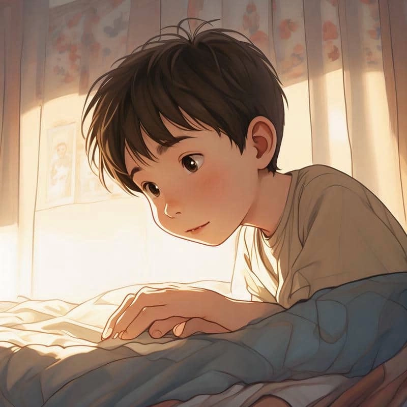 Dễ thương cùng hình chibi bé trai bé gái