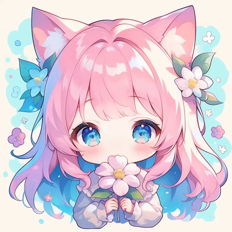Gợi ý bộ hình anime cute đơn giản dễ thương
