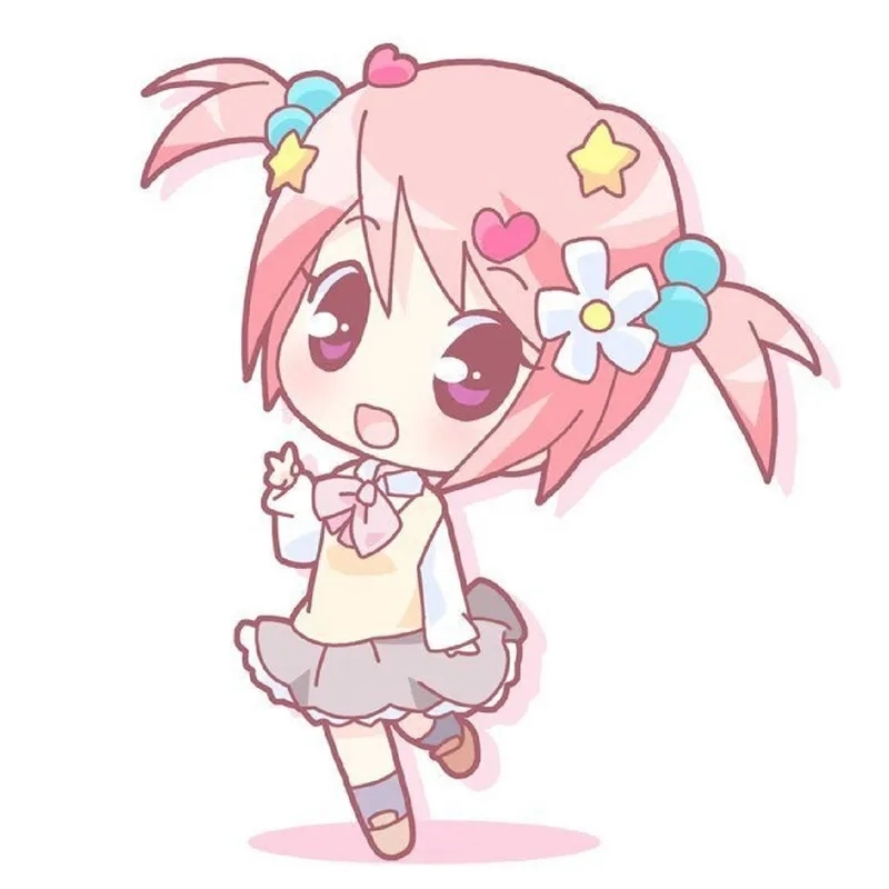 Bộ sưu tập hình chibi cute anime đẹp mắt