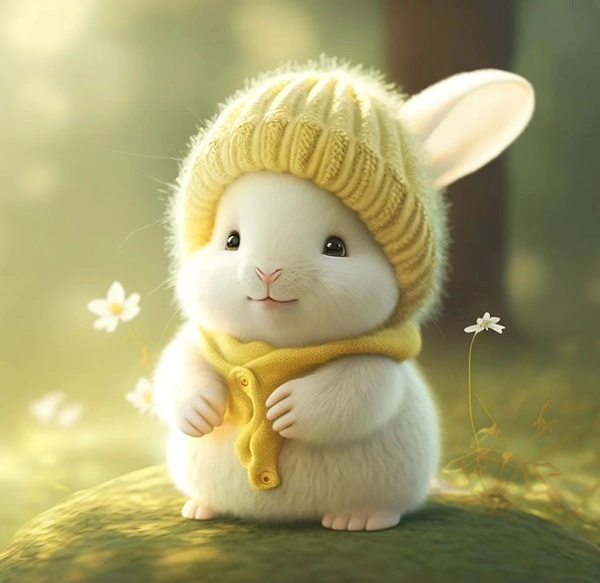 Tuyển tập ảnh chibi cute thỏ cực dễ thương dành cho bạn