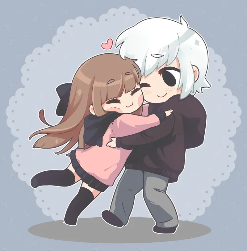 Tìm ngay bộ hình chibi cặp dễ thương
