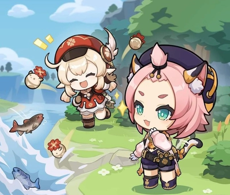 Đừng bỏ lỡ hình ảnh genshin chibis