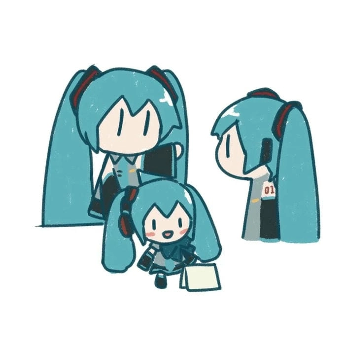 Ngắm nhìn nét đáng yêu miku nakano chibi