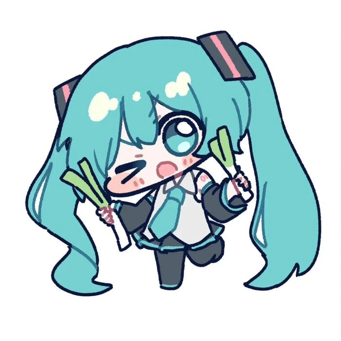 Khám phá phong cách siêu dễ thương anime chibi miku