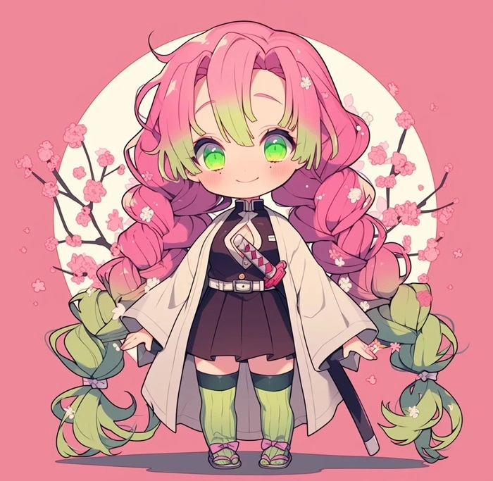 Tải ngay bộ chibi mitsuri icons pinterest