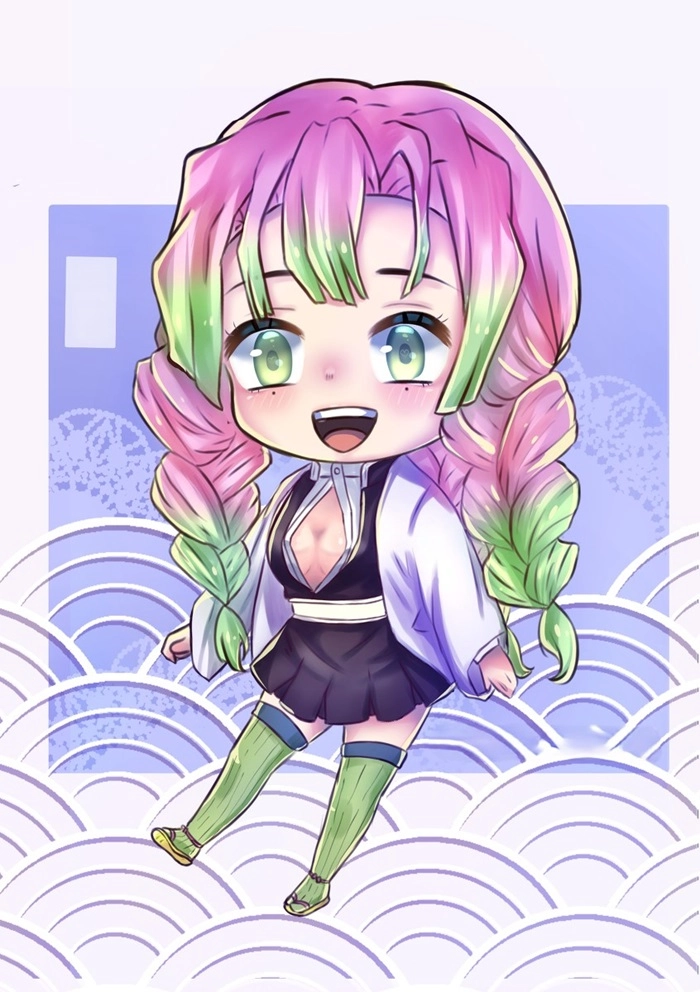 Bộ ảnh siêu đáng yêu cute chibi mitsuri