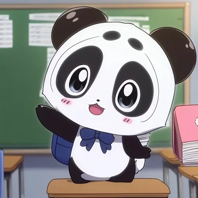 Hình ảnh trong suốt cực đẹp chibi panda png